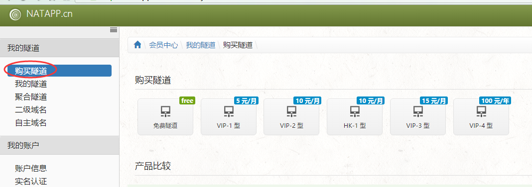 NATAPP1分钟快速新手图文教程(学习记录)